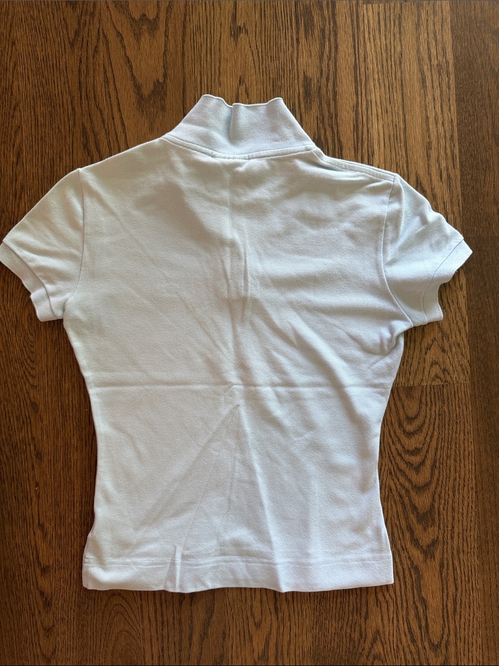 Lacoste Pale Blue Short Sleeve Polo Shirt - Picture 6 of 8